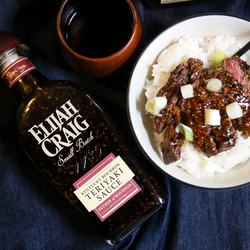 
                      
                        ELIJAH CRAIG® Kentucky Bourbon Teriyaki Sauce
                      
                    