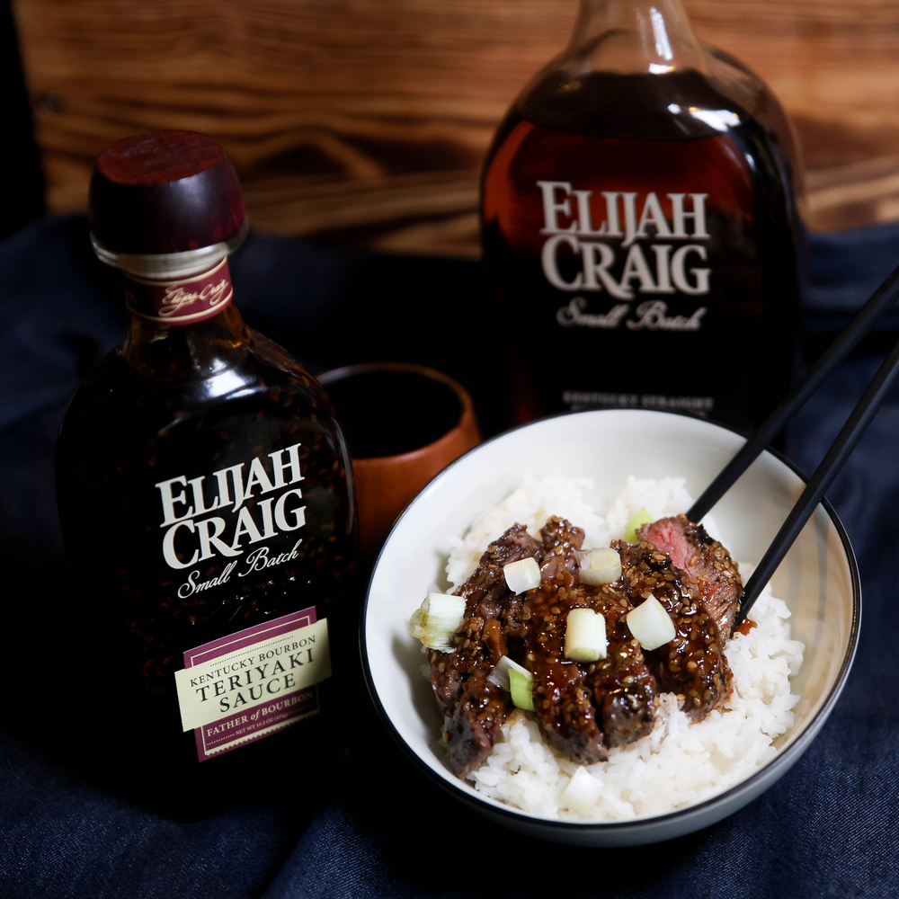 
                      
                        ELIJAH CRAIG® Kentucky Bourbon Teriyaki Sauce
                      
                    
