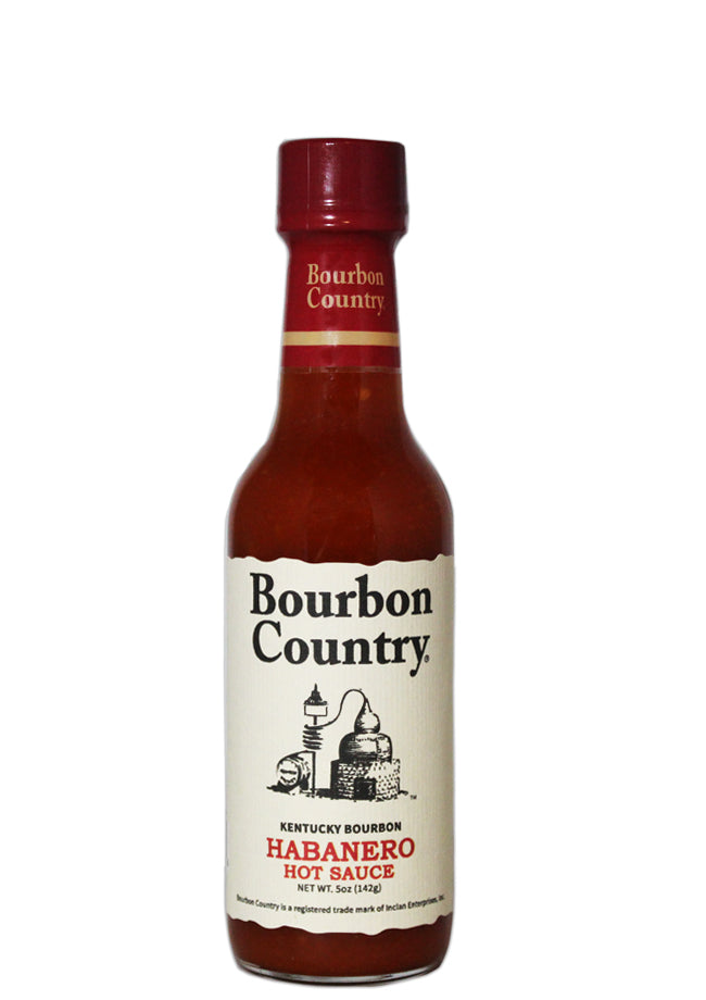 Kentucky Straight Bourbon Habanero Hot sauce