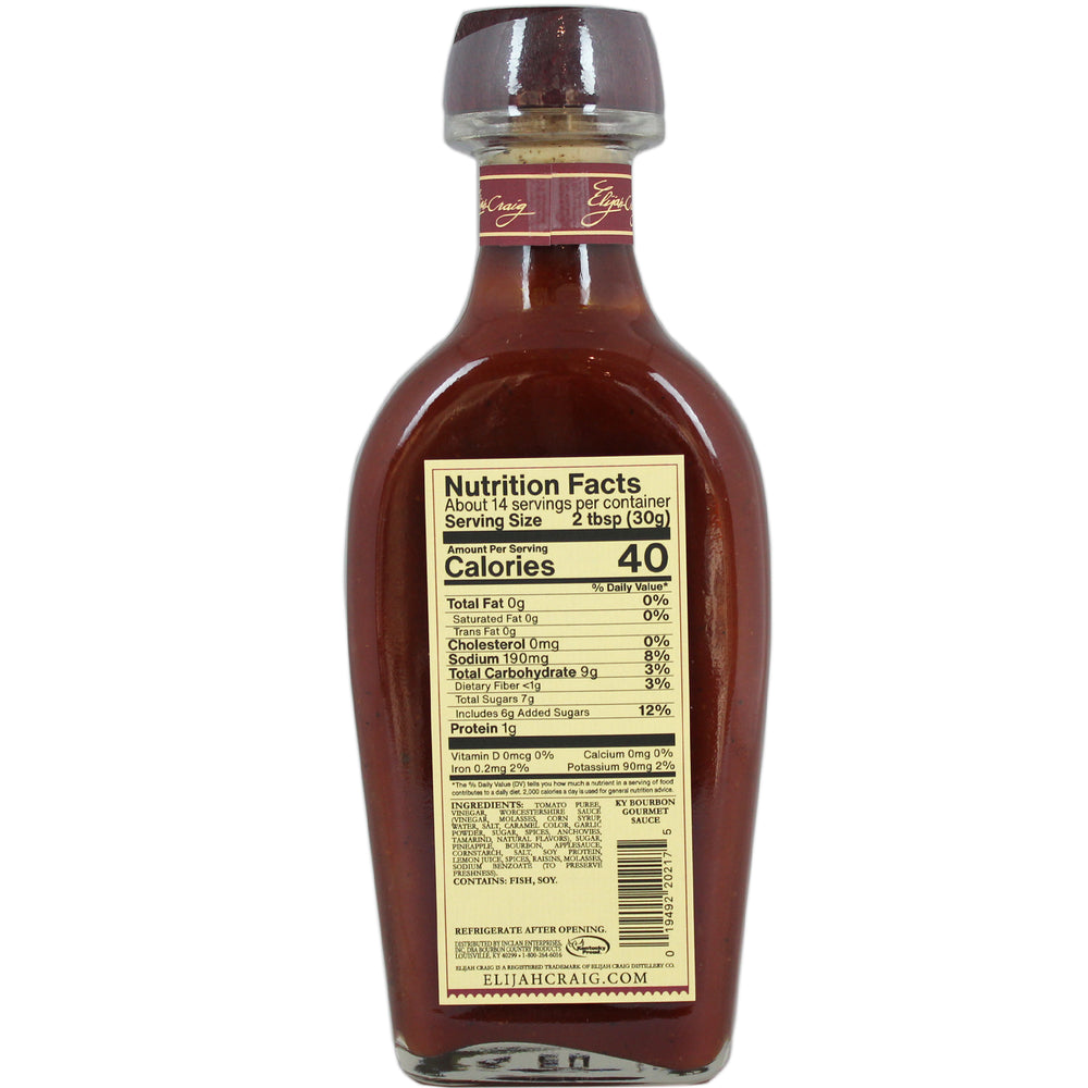 ELIJAH CRAIG® Kentucky Bourbon Gourmet Sauce